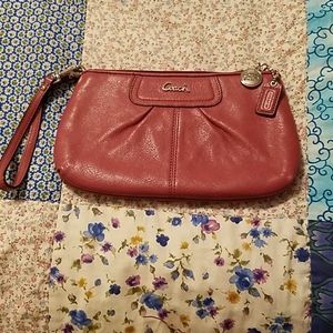 Coach wristlet bag